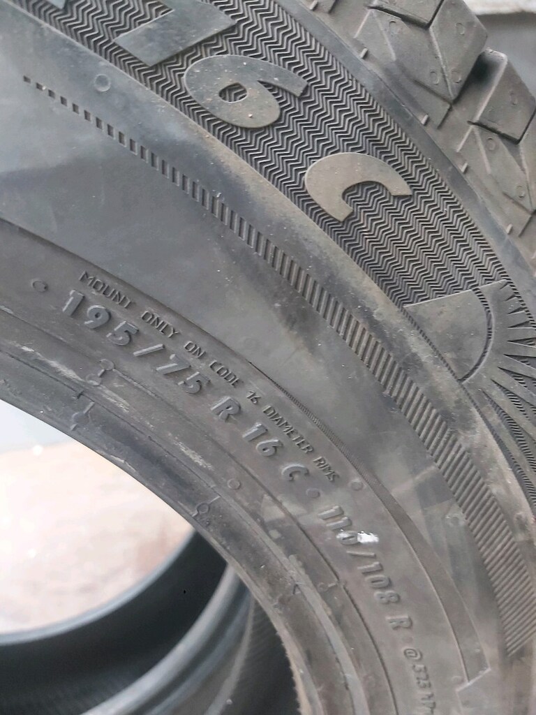 195/75/16 C SINIF YÜK LASTIGI IVECO FORT LASTIK 3 BIN KM YAPILDI 2025 - 3