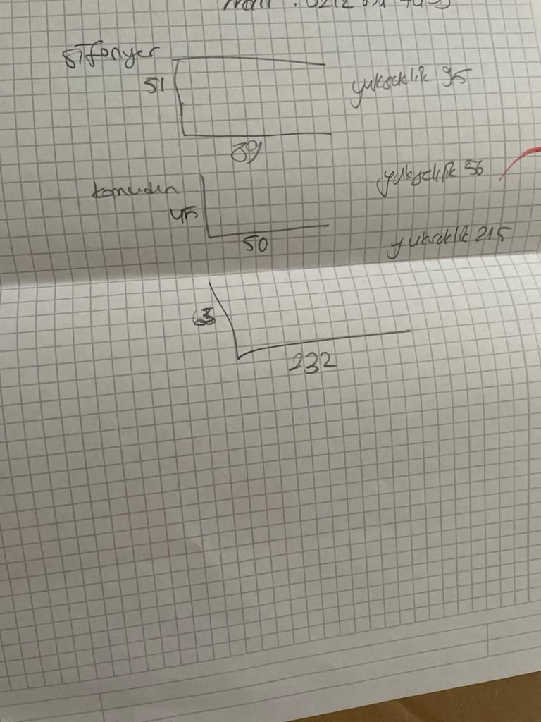 kırmızı beyaz şifonyer komudin dolap - 5