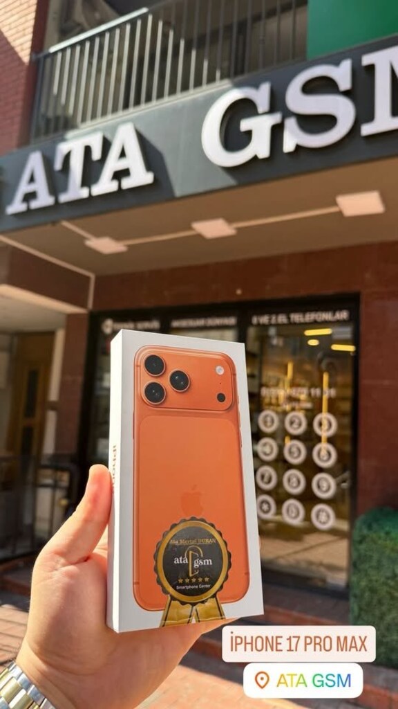 İPHONE 17 PRO MAX 256 GB KAPALI KUTU AKSESUARLI - 3