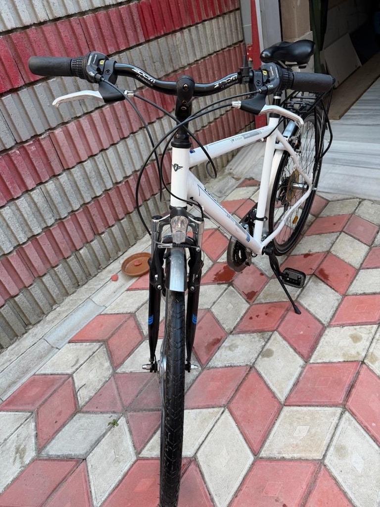 Temiz Kullanılmış Zündapp 28 Jant Alman Markası Bisiklet 21 Vites - 2