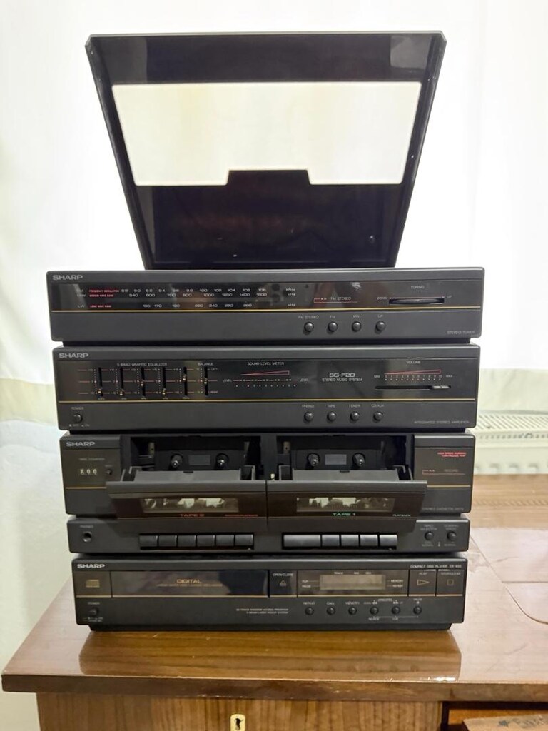 Plak çalar ve çift kaset çalar SG-F800 - 6