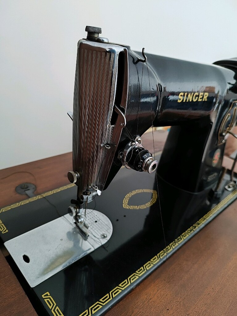 Antika Singer dikiş makinesi - 4