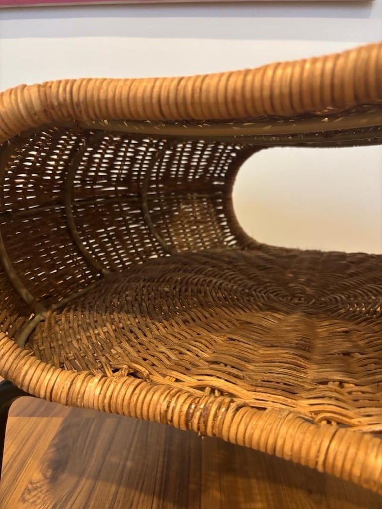 IKEA ULRIKSBERG Rattan Koltuk + GAMLEHULT Rattan Sehpa / Ayrı da Satıl - 6