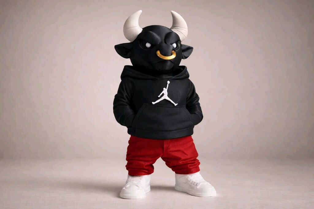 CHİCGO BULLS MASKOTU 11 CM - 3