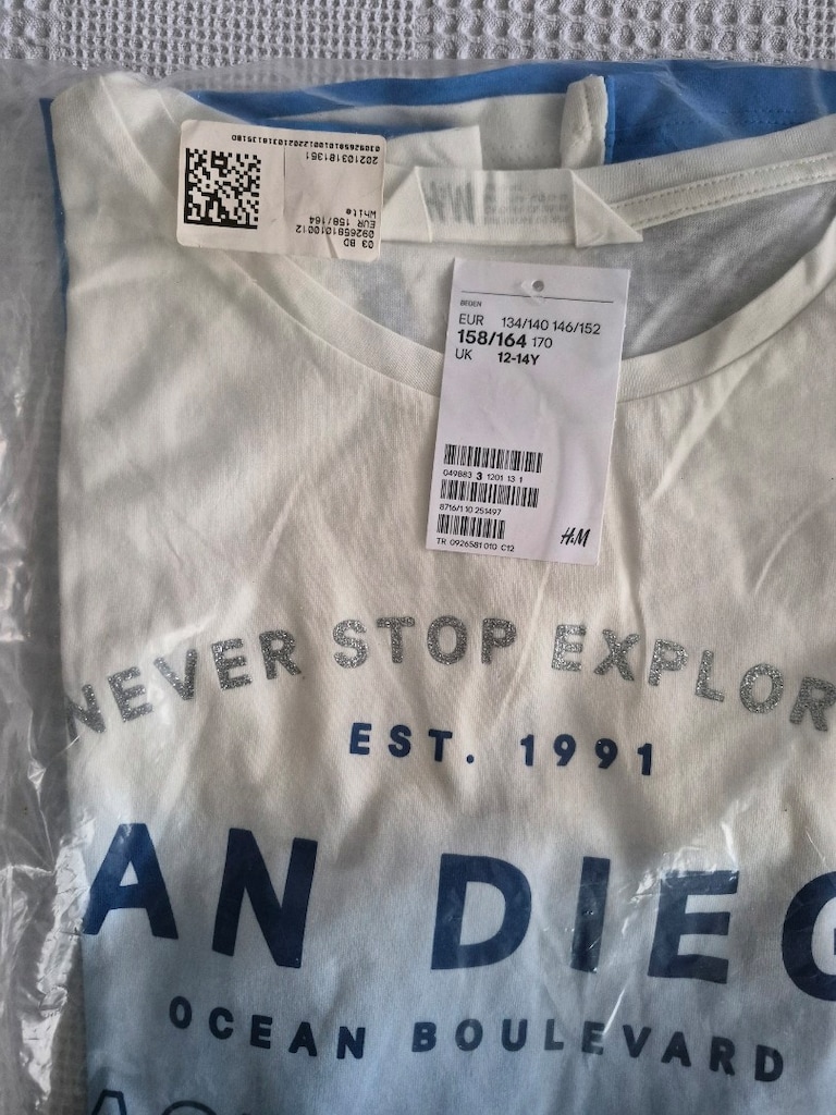 Kız çocuk t shirt sıfır paketli