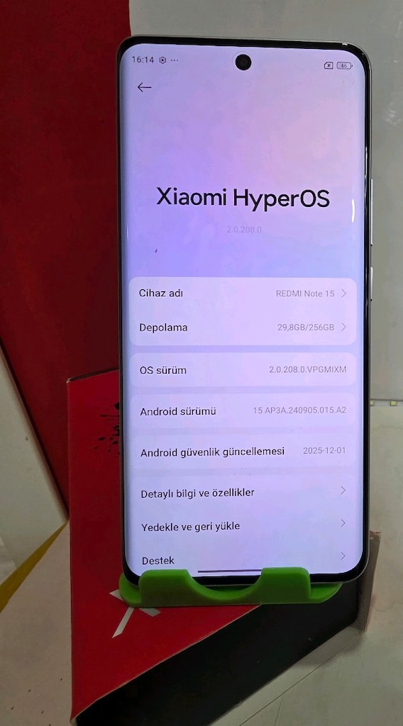 XIAOMI NOTE 15 GLOBAL KAYITLI - 8