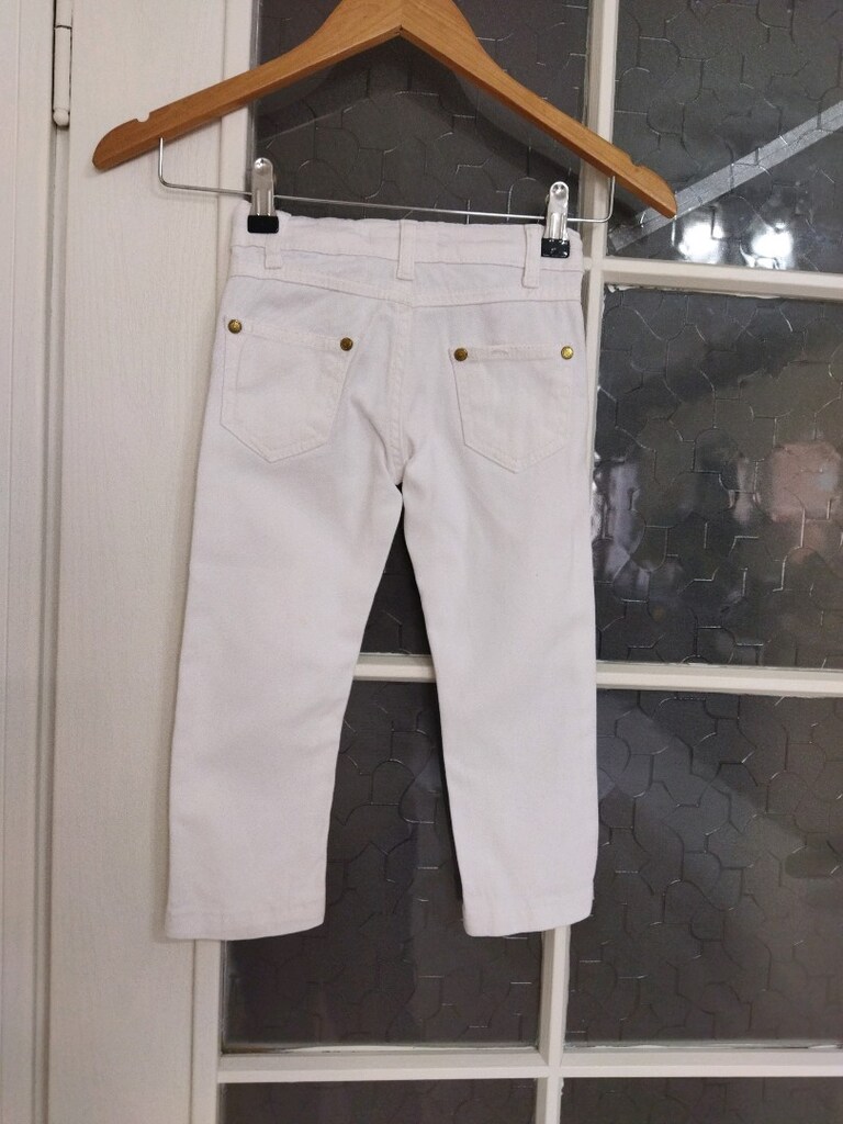 mamma ramma 3 yaş kız çocuk Denim pantolon - 7