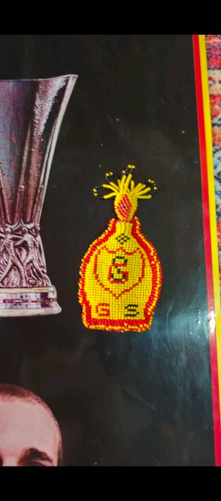 Galatasaray Seti Battaniye Poster Çanta Ahşap Kutu ve Anahtarlık - 6