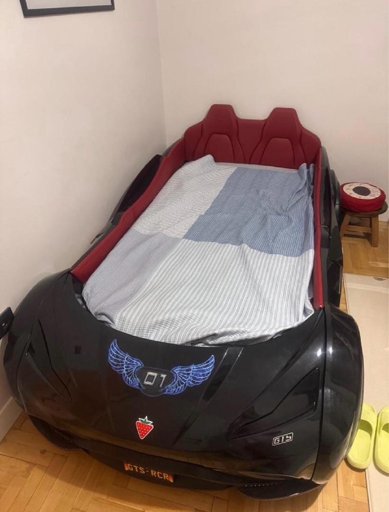 çilek mobilya arabalı yatak - 2