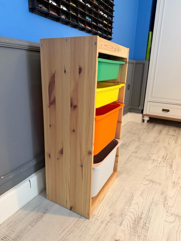 ikea çocuk odası çok amaçlı dolap - raf trofast - 3