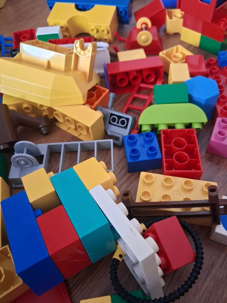 karışık lego parçaları - 2
