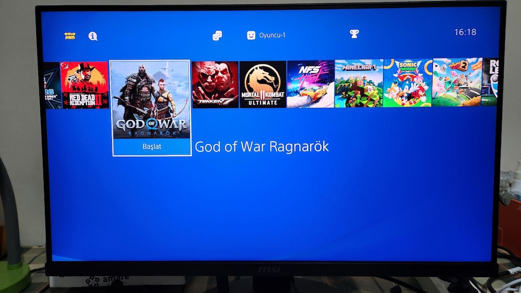 PS4 Pro 1 TB 4K, FC 27 Dahil 16 Oyunlu, Çift Orijinal Kollu - 10