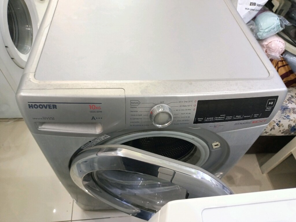Hoover 10 kg 1300 devir A+++ inverter Sorunsuz Çamaşır Makinesi - 10