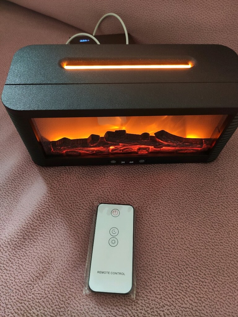 elektrikli buhar yapan şömüne - 6
