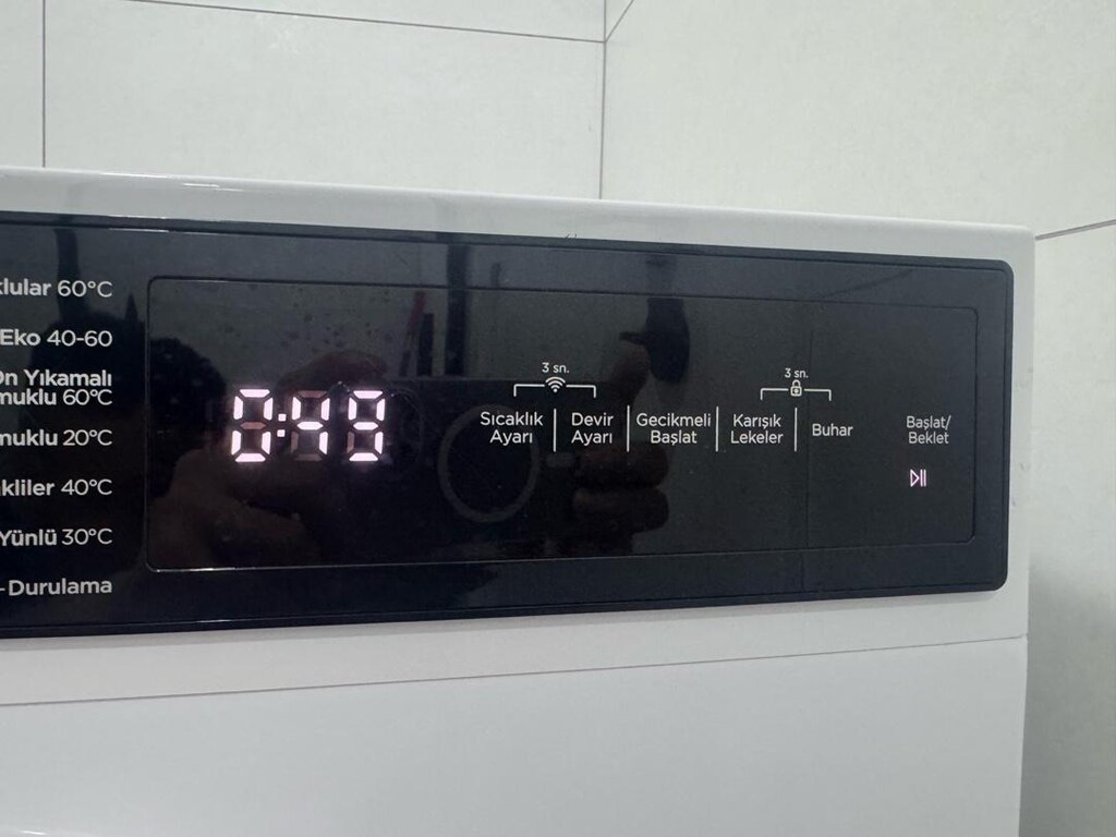 Sıfır Ayarında Vestel Çamaşır Makinası - 3