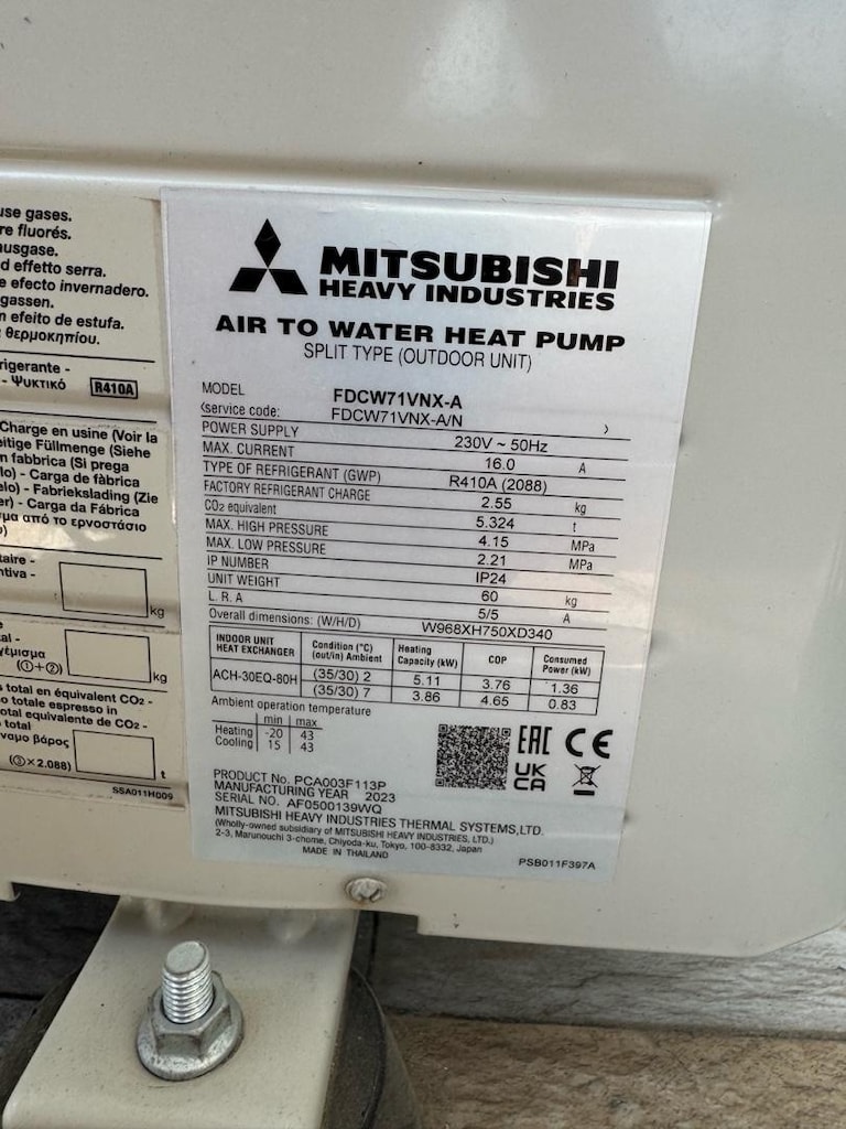 Mitsubishi 8 kW split ısı pompası - 2
