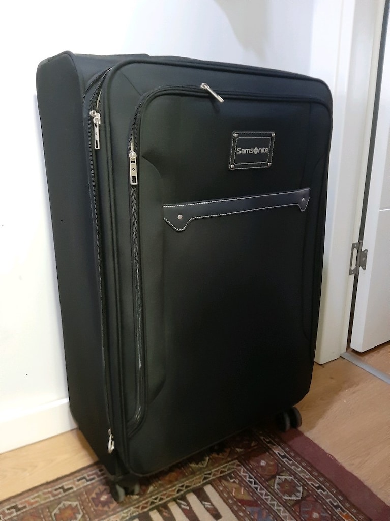 FİYAT DÜŞTÜ! ACİL SATILIK! SAMSONITE Orjinal Büyük Boy Körüklü Valiz - 3
