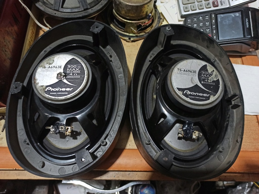 Pioneer Hoparlör Seti kapakları ve yükselme kabiniyle birlikte verilec - 6