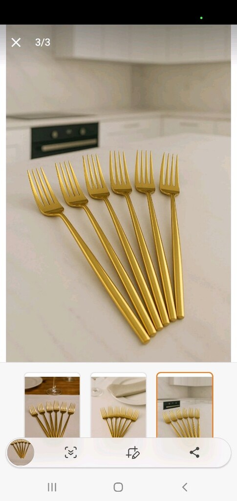 Gold çatal - 2