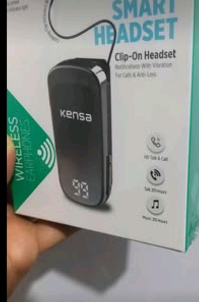 Kensa Kablosuz LED Ekranlı Kulaklık - 2
