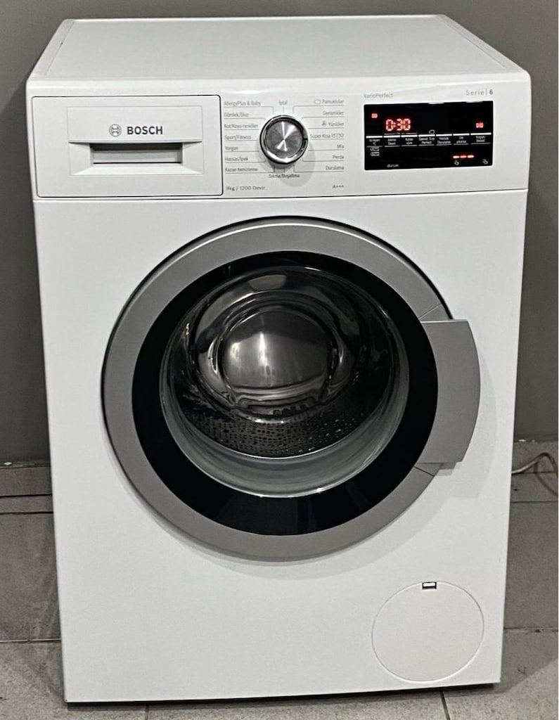 Bosch 9 Kg 1200 Devirli İnverter A+++ Serie 6 Çamaşır Makinesi - 3