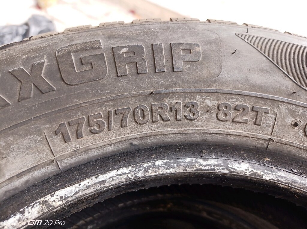 175/70R 13 4adet 2020 1'sezon kullanılmış sıfır gibi lastikler altinda - 9