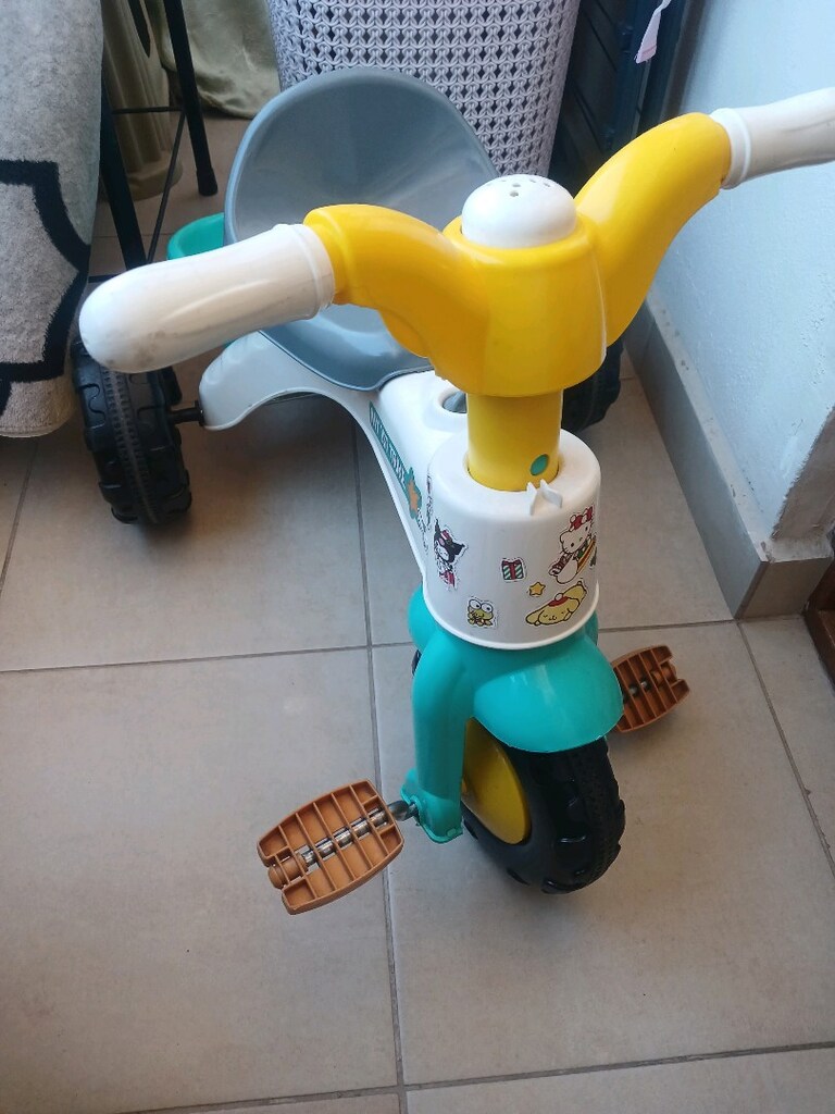 Dolu ilk üç tekerlekli bisikletim çocuk bisikleti - 3