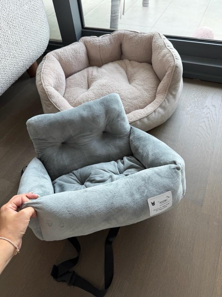 Kedi / Köpek Yatağı + Araç Koltuğu – 2’li Set - 2