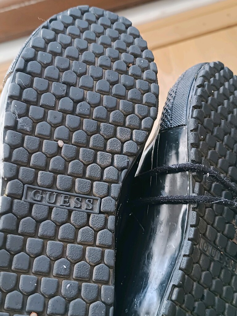 Guess Siyah Hakiki Deri Bilek Boy Erkek Sneaker - 7