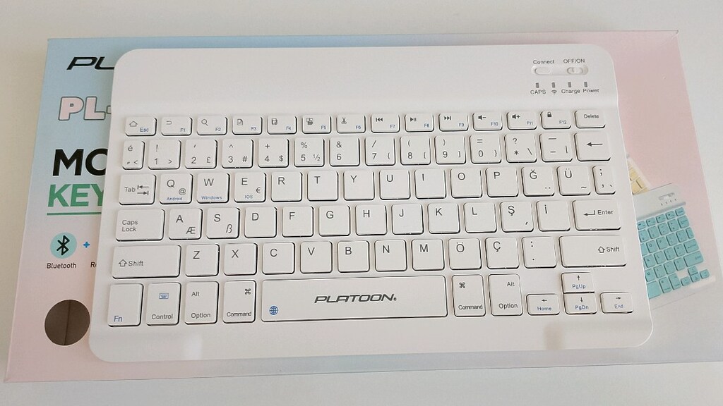 Bluetooth Klavye Mouse Seti -Platoon PL-388 - 3