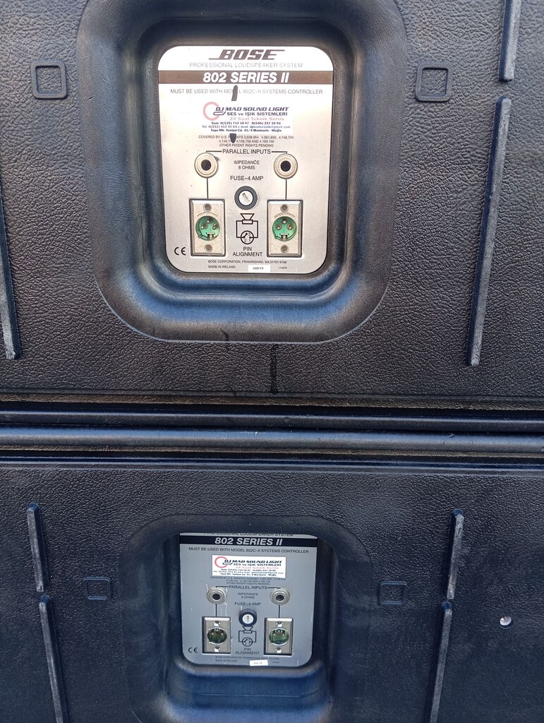 BOSE 802 SERIES II HOPARLÖR 2 Adeti - 40.000 TL - 5