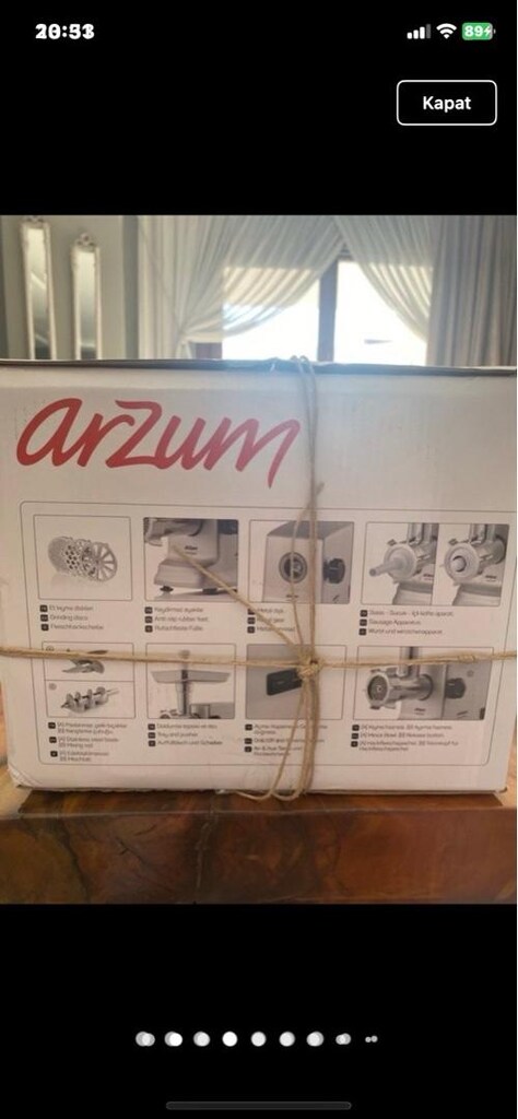 Arzum AR1076 Multi Meat kıyma makinası - 8