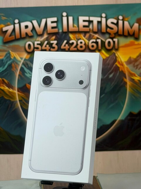 İPHONE 17 PRO MAX KAPALI KUTU ADINIZA FATURALI HEDİYELİ ZİRVEDEN