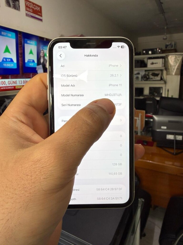 IPHONE 11 128 GB KUTULU TE CİHAZI - 13