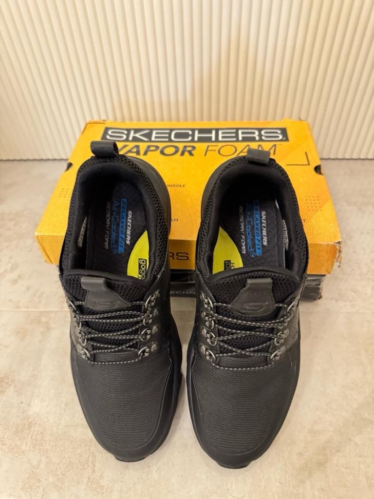 Skechers Siyah Bağcıklı Spor Ayakkabı - 2