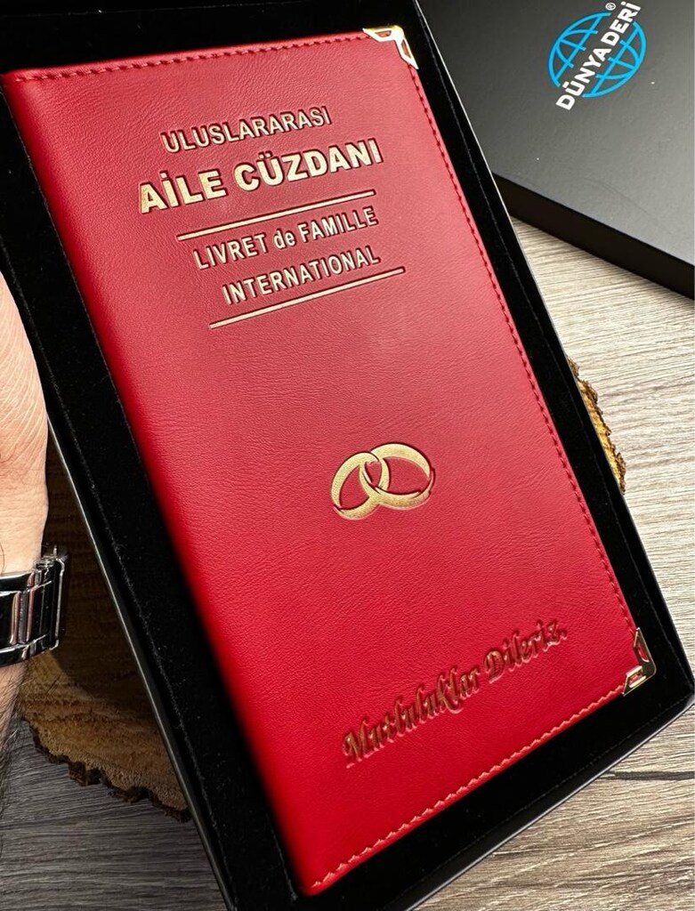 Aile Cüzdanı Kılıfı, Evlilik Cüzdanı Kılıfı - 7