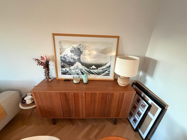 IKEA STOCKHOLM ceviz kaplama 160x40x81 cm konsol - Yeni gibi