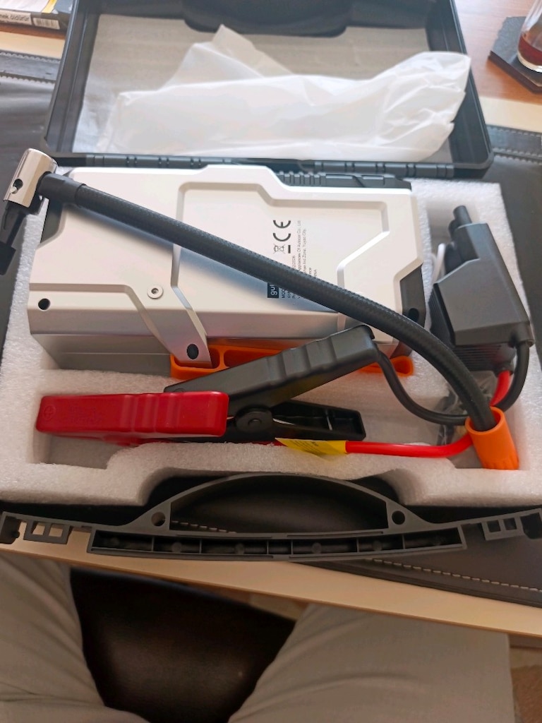 yolda kalma al .akü takviye chazı 4 FONKSİYON,pompa ,powerbank,fener - 3