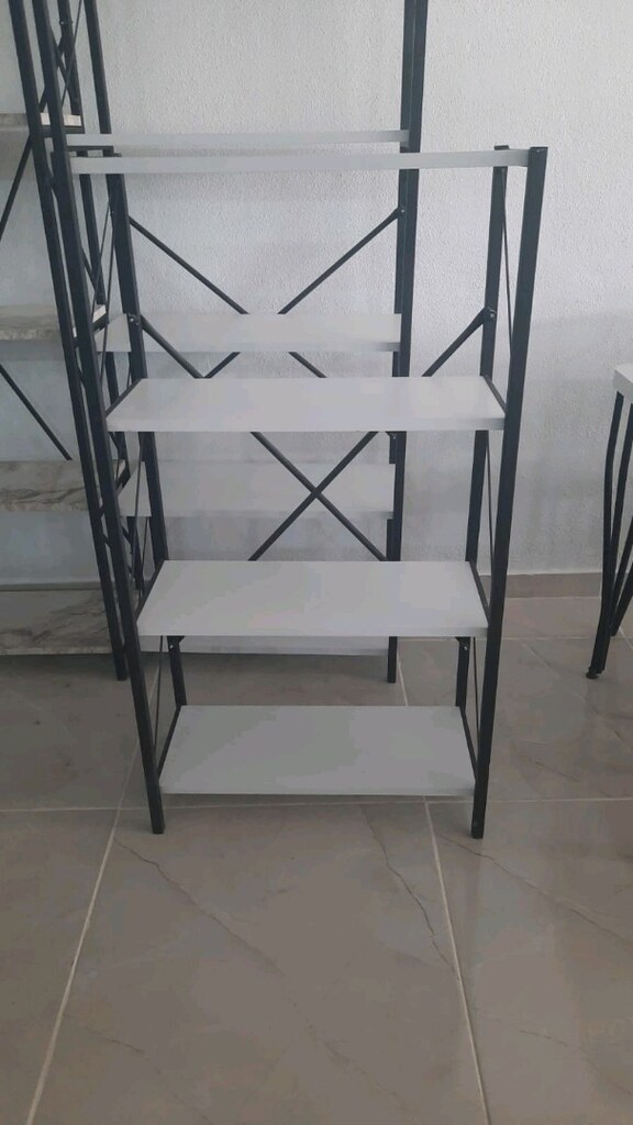Dekoratif kitaplık çok amaçlı raf - 3