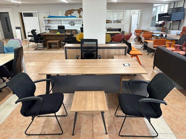 KLAS OFİS ÜSKÜDAR 180X85 MARBELLA KİRAZ MAKAM TAKIMI