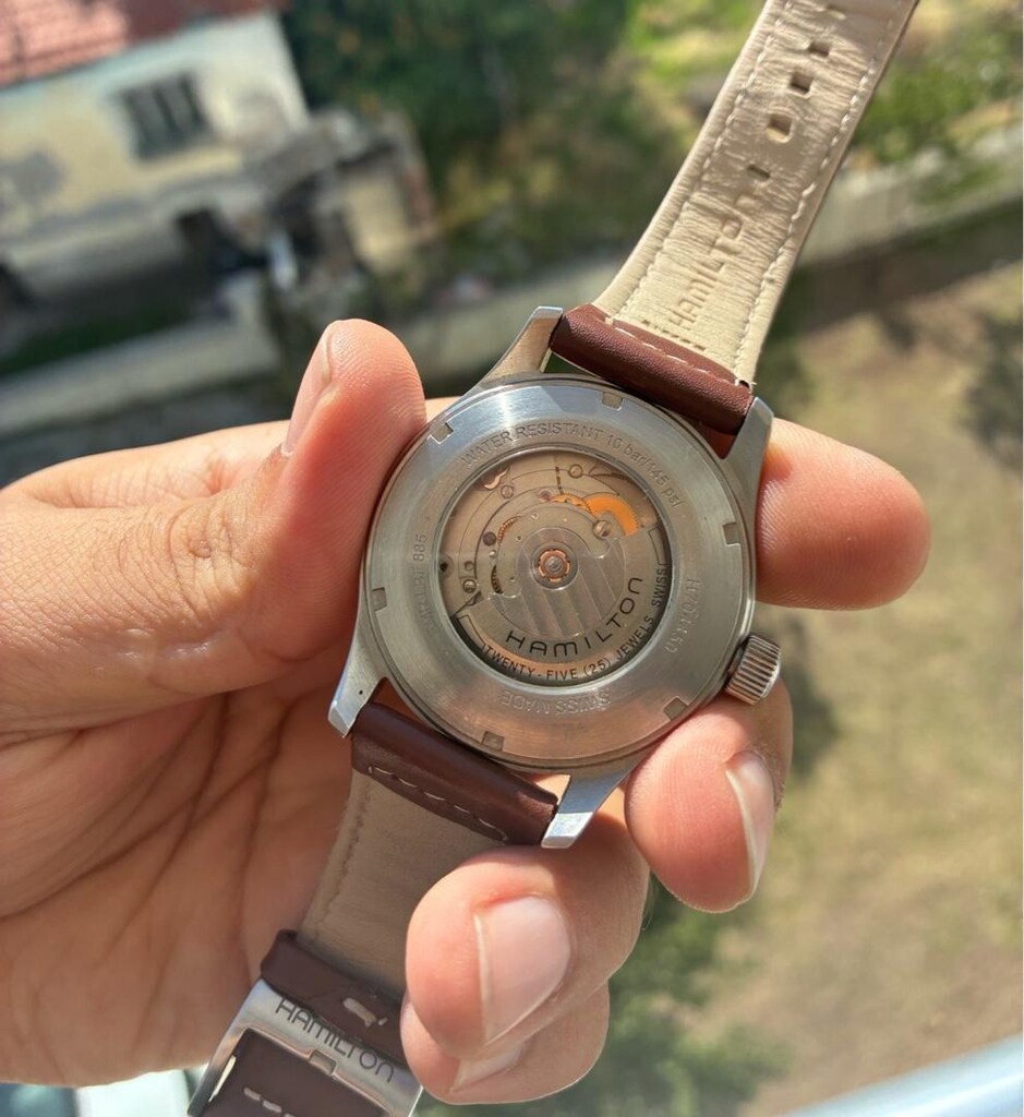 Hamilton Khaki Otomatik İsviçre H-10 Mekanizma - 5