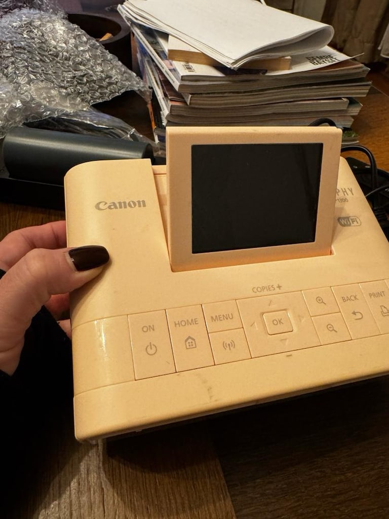 Canon SELPHY CP1300 Pembe – Wi-Fi Fotoğraf Yazıcısı - 2
