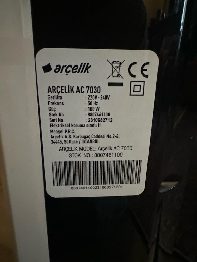 Arçelik soğutucu - 3