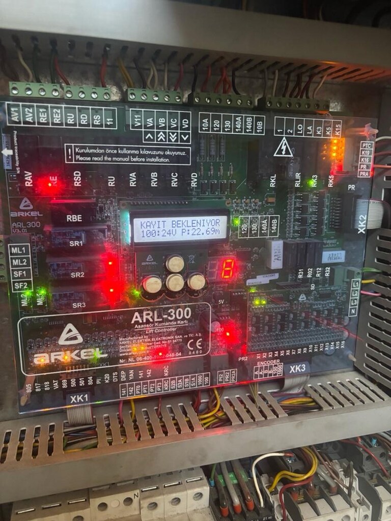 faal durumda arl 300 a drive serisi 7.5 kv takım - 2
