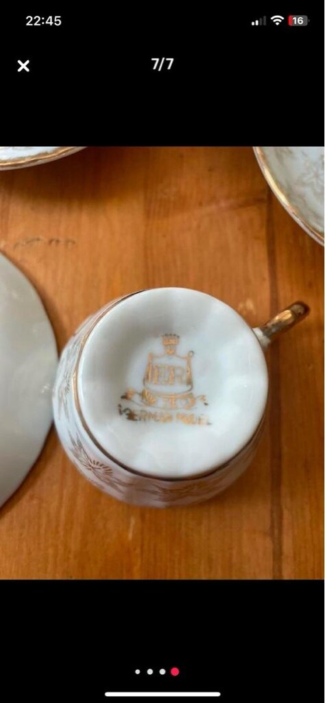 VINTAGE PORSELEN ÇAY/KAHVE SETİ - 7