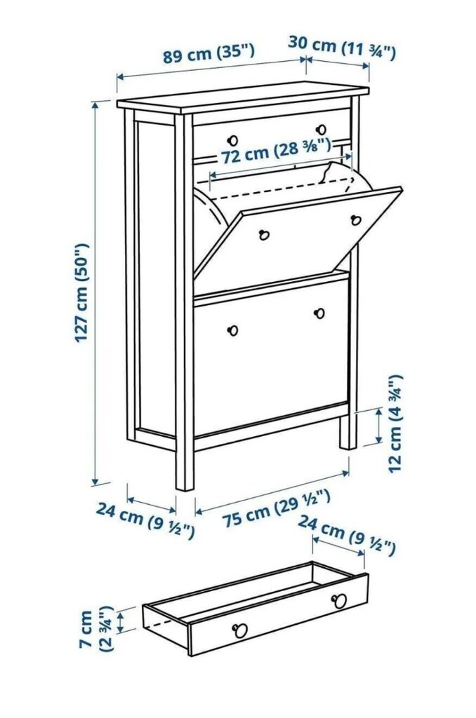 Ikea Hemnes Ayakkabılık - 7