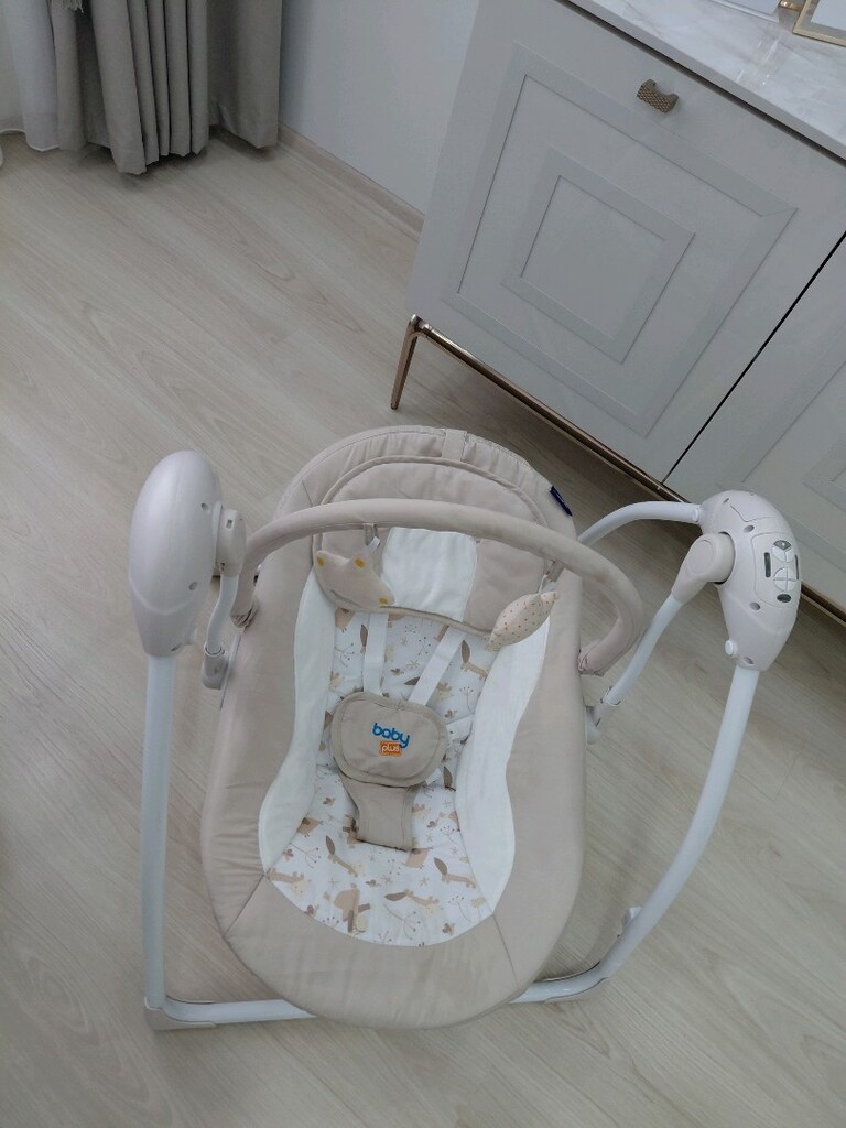 baby plus elektrikli ana kucağı otomatik sallanan+kumandalı+ müzikli - 2