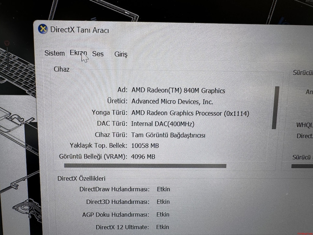 THİNKPAD T14 RYZEN AI 5 PRO İŞLEMCİ 16 GB RAM 512 NVME - 8