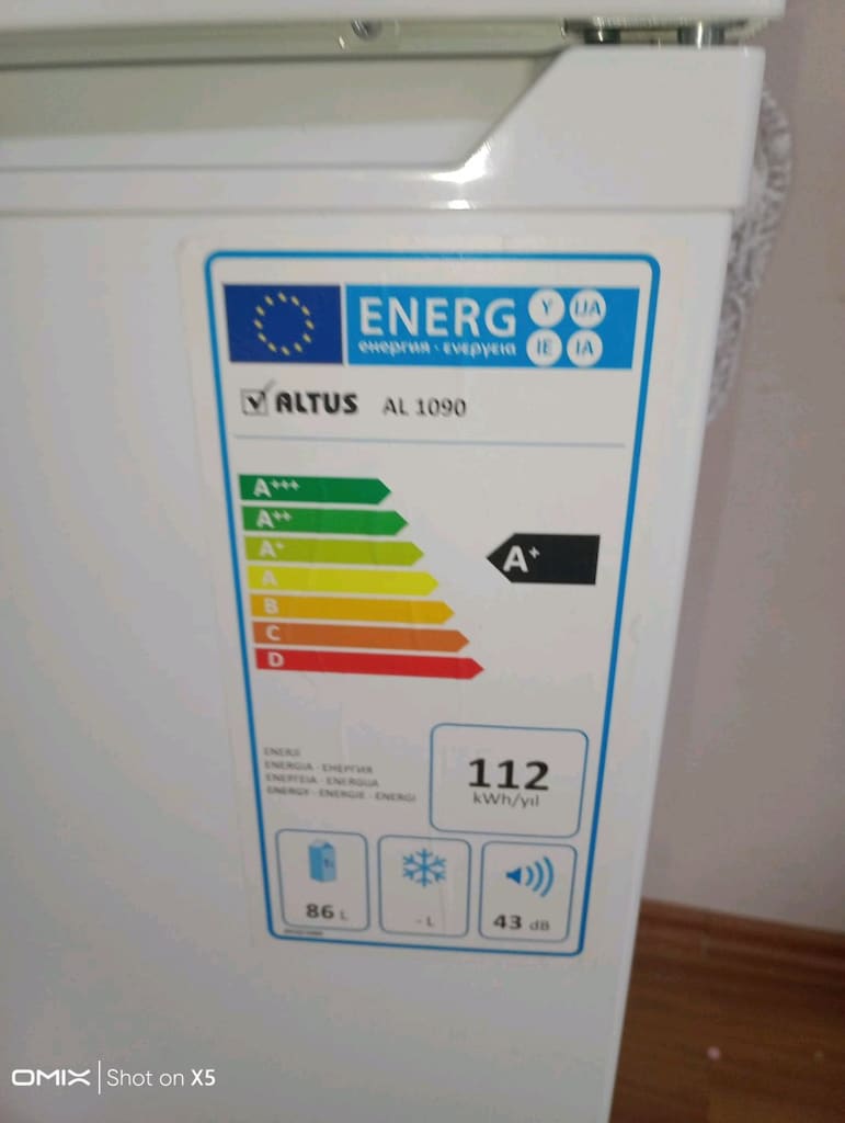 Mini Buzdolabı [A+],[ 86L] Altus - 2