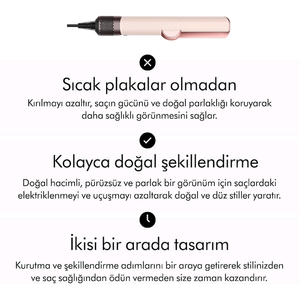 Dyson Airstrait Saç Düzleştirici - 8
